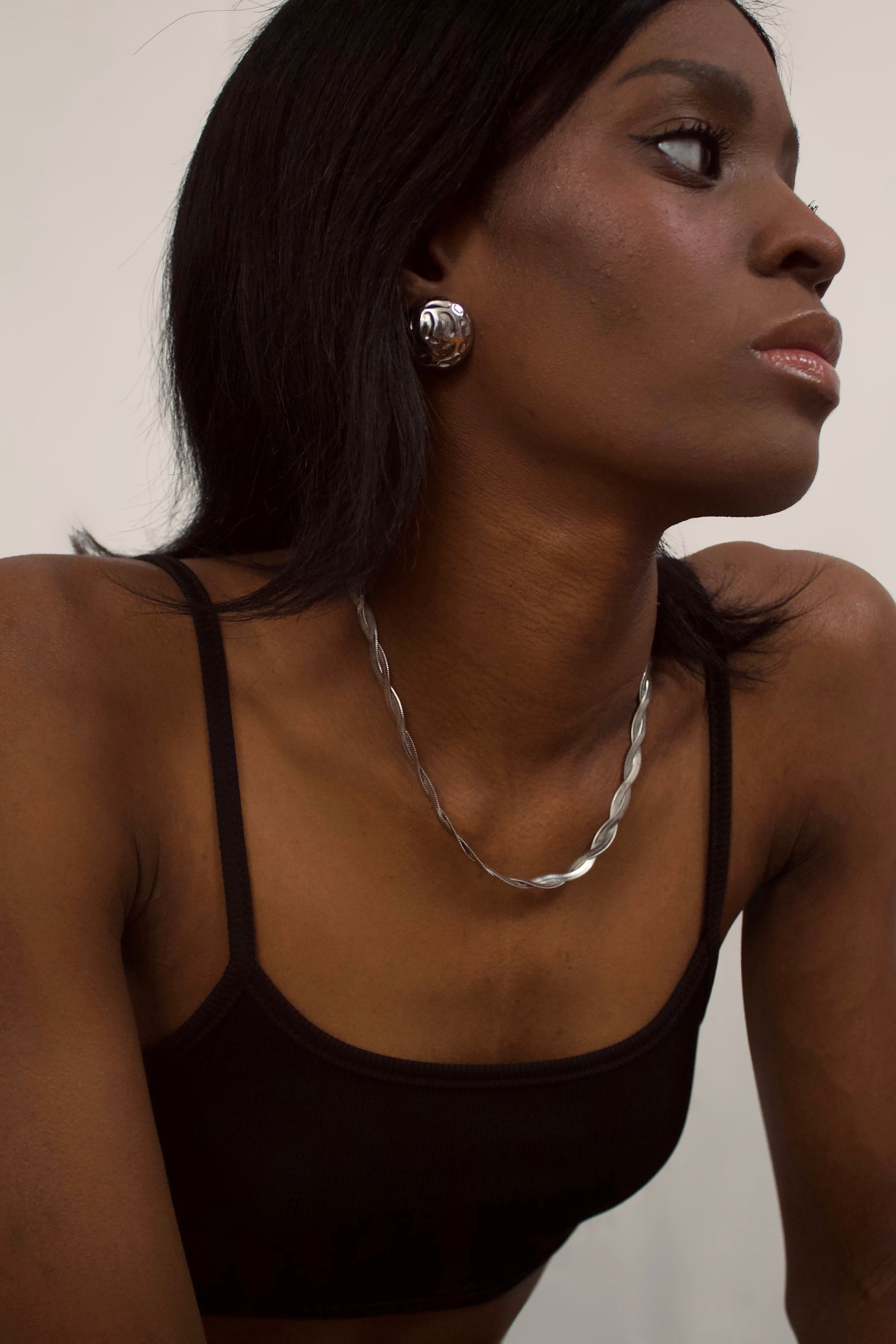 Bianca|Silver Necklace