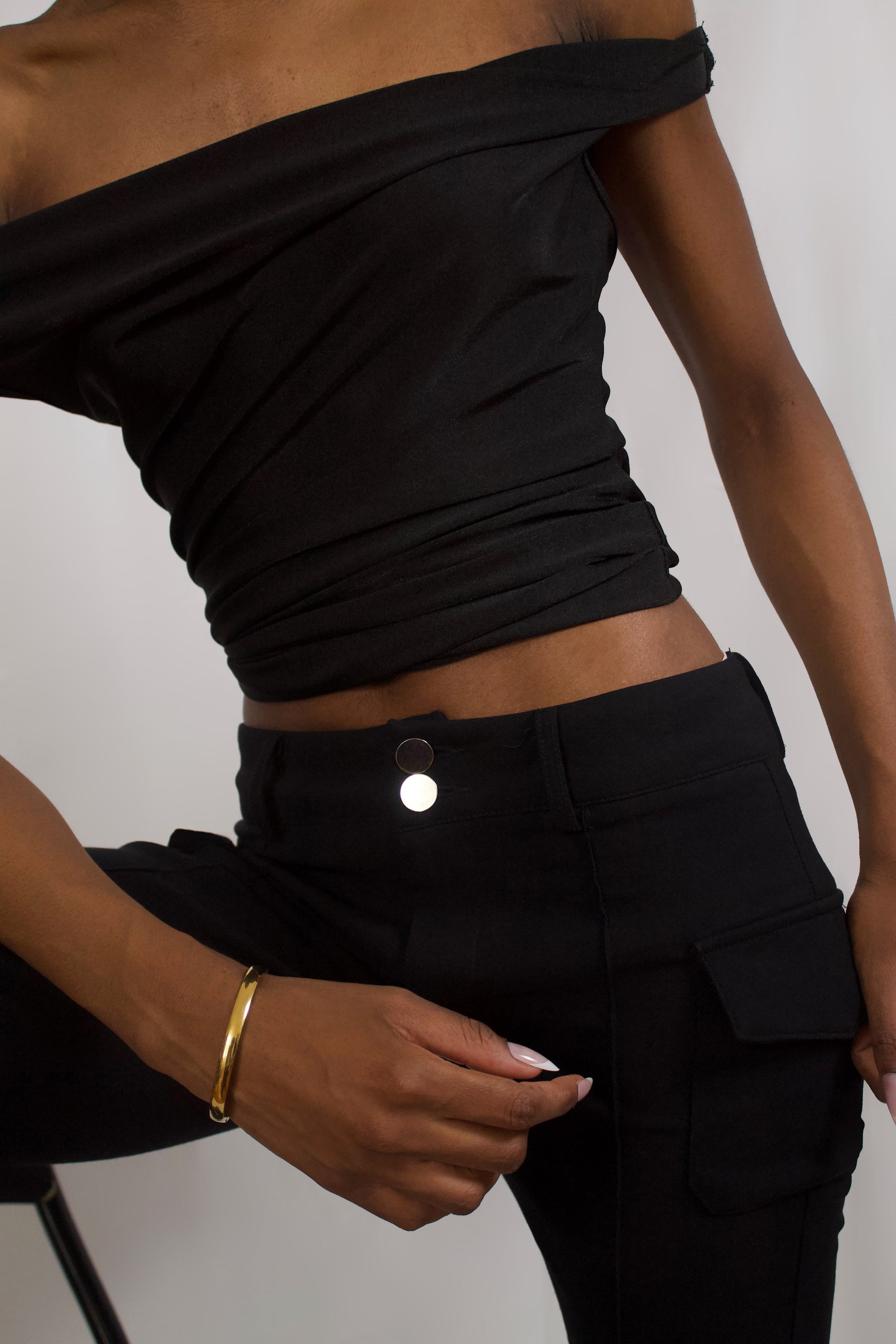 Marcel|Gold Bangle Bracelet