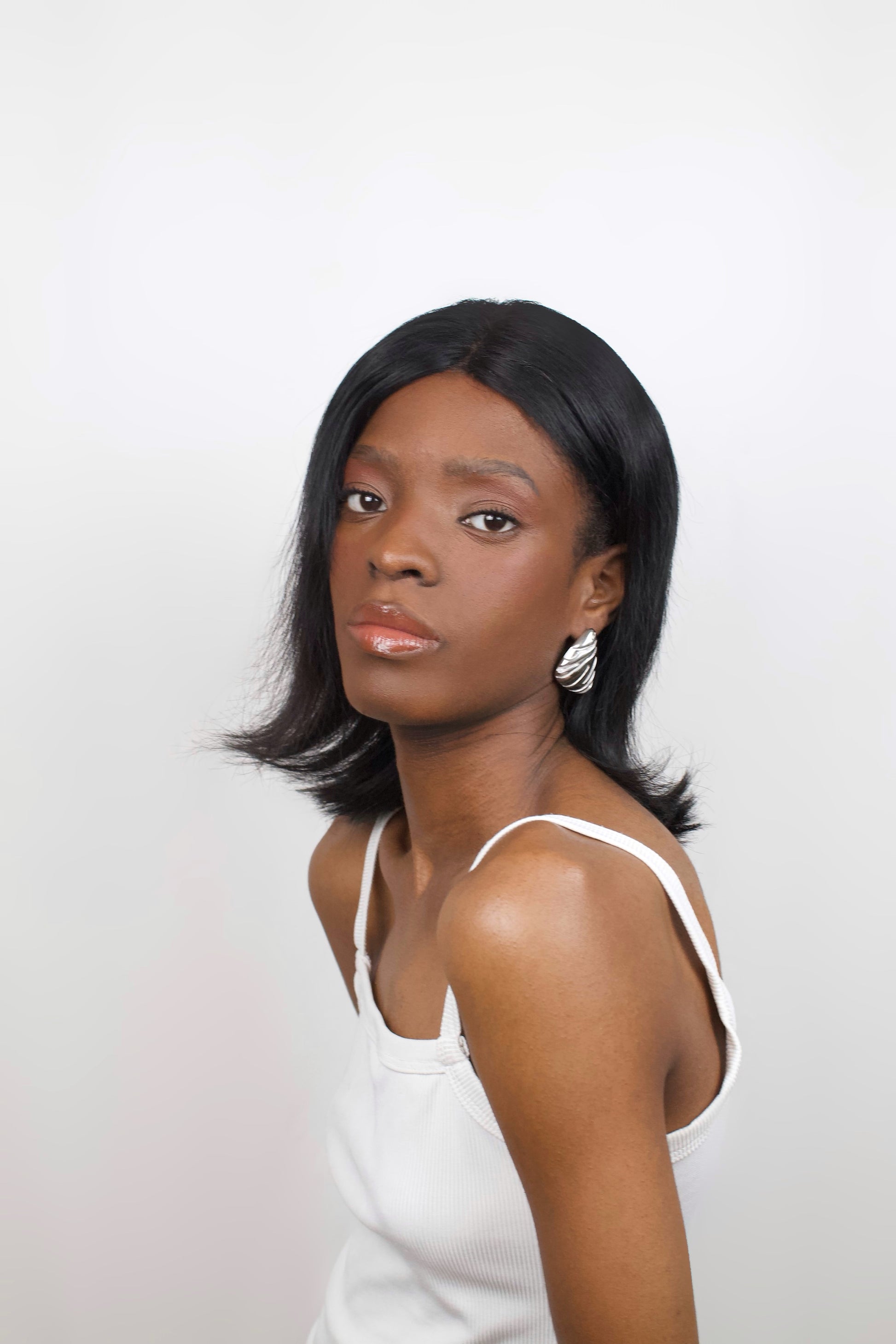 Demi| Silver Earrings