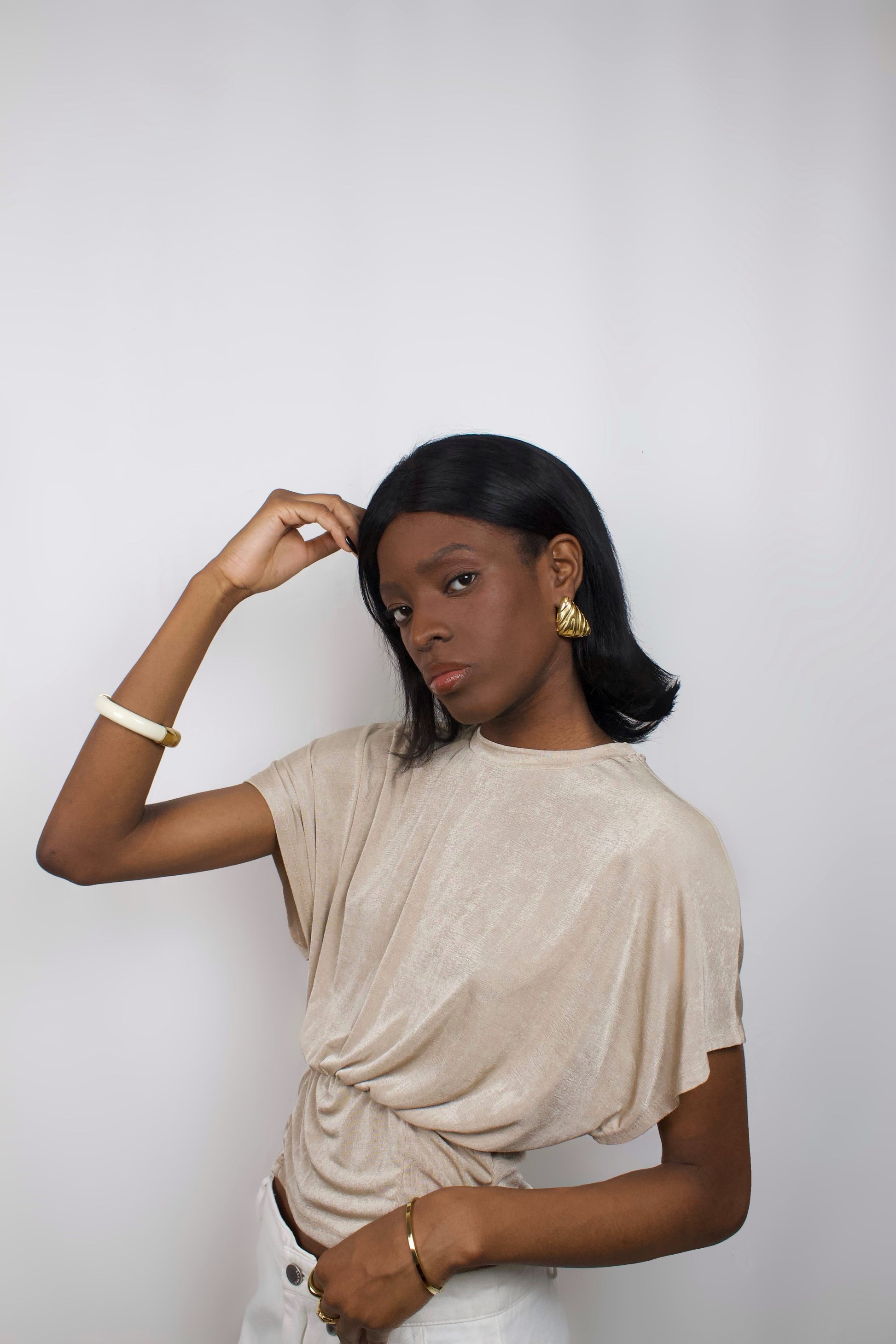 Gemini| Cream Bracelet