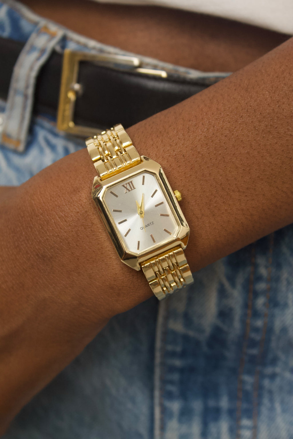 Milla｜Montre Dorée｜Blanc
