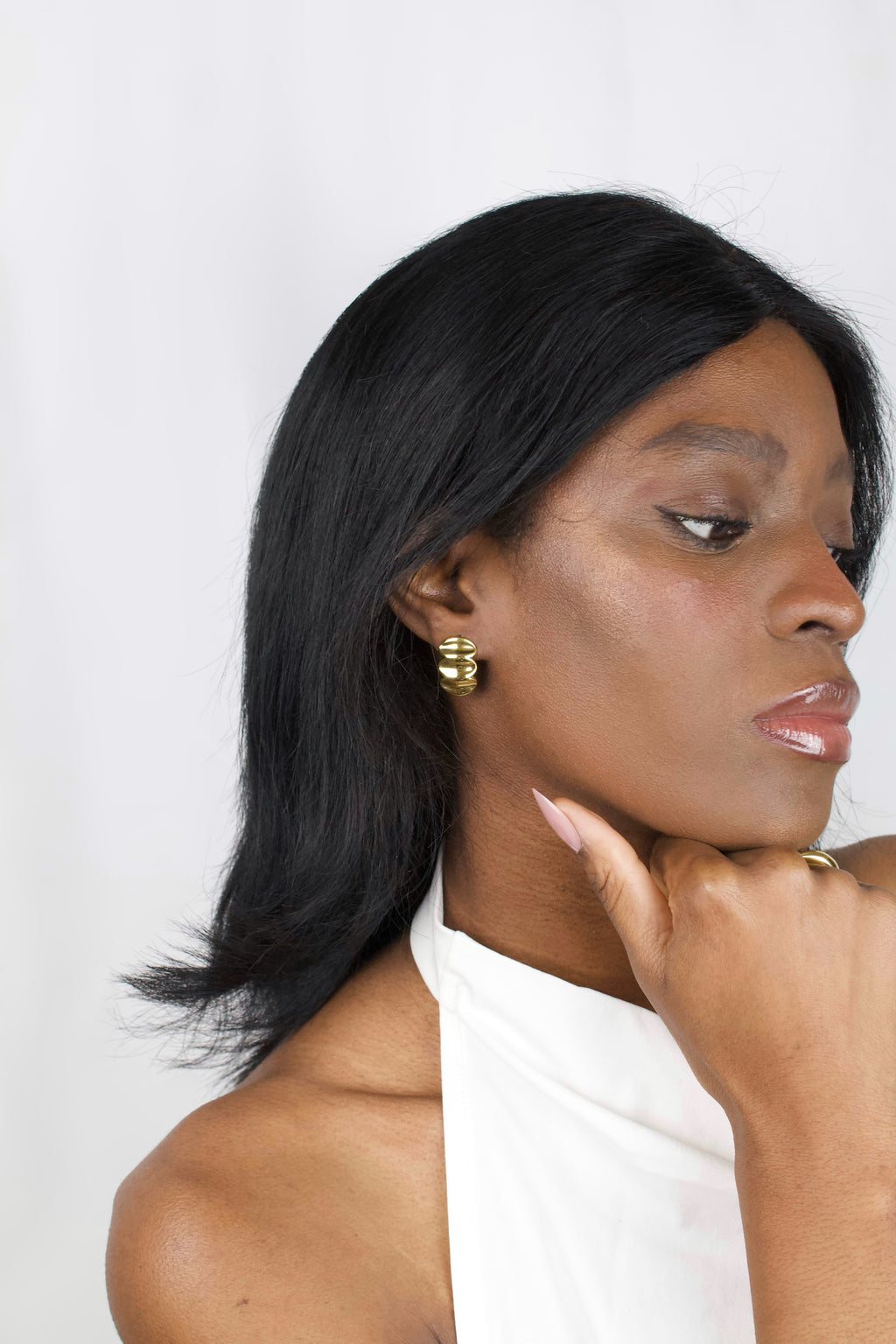 Rive | Gold Earrings