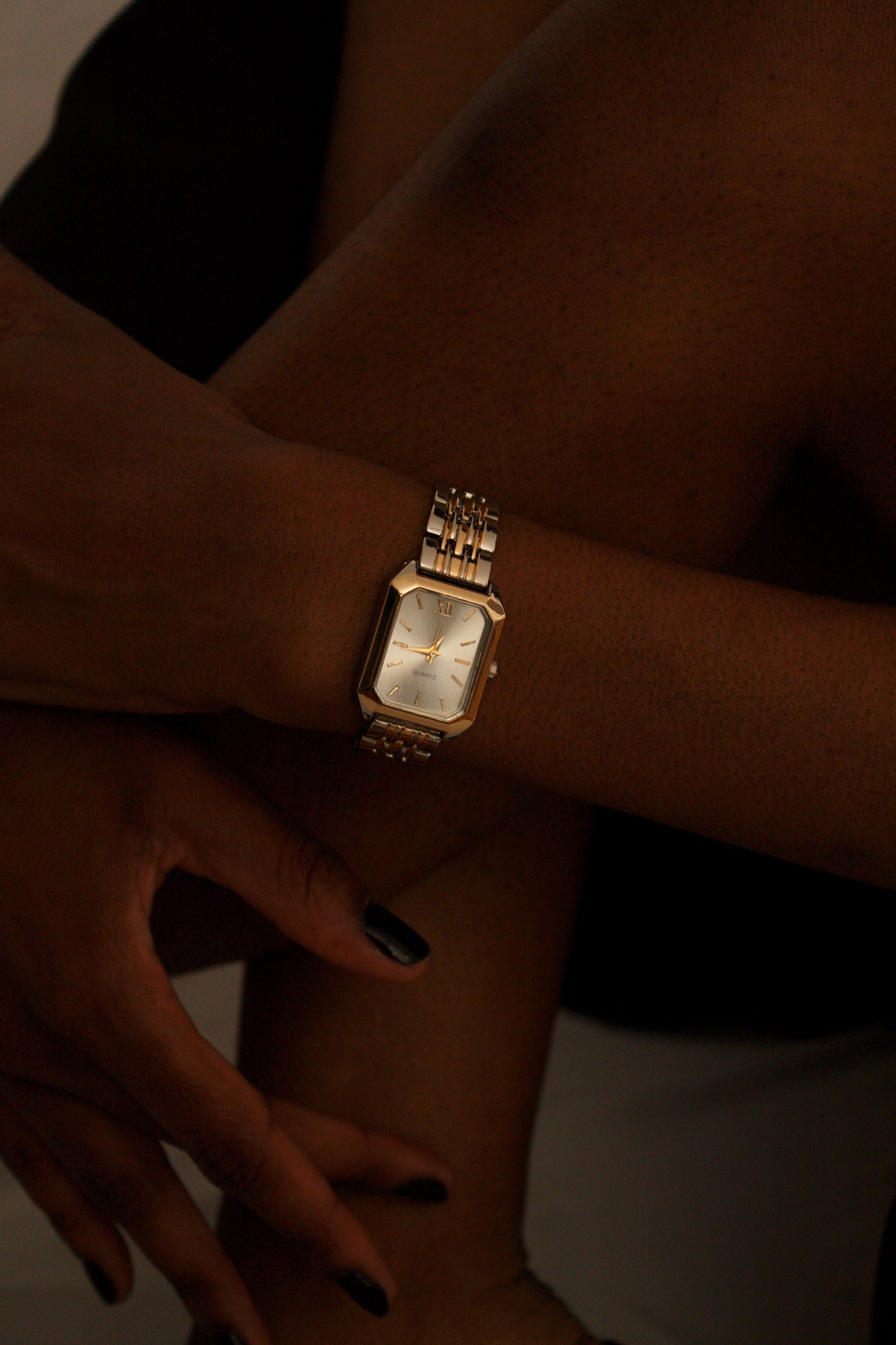 Milla | Two-Tone Watch | White