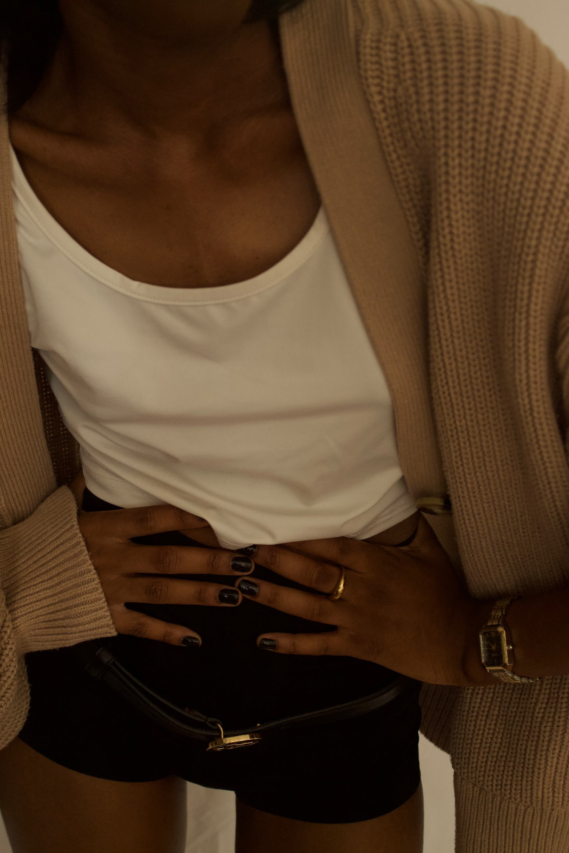 Milla | Two-Tone Watch | Black