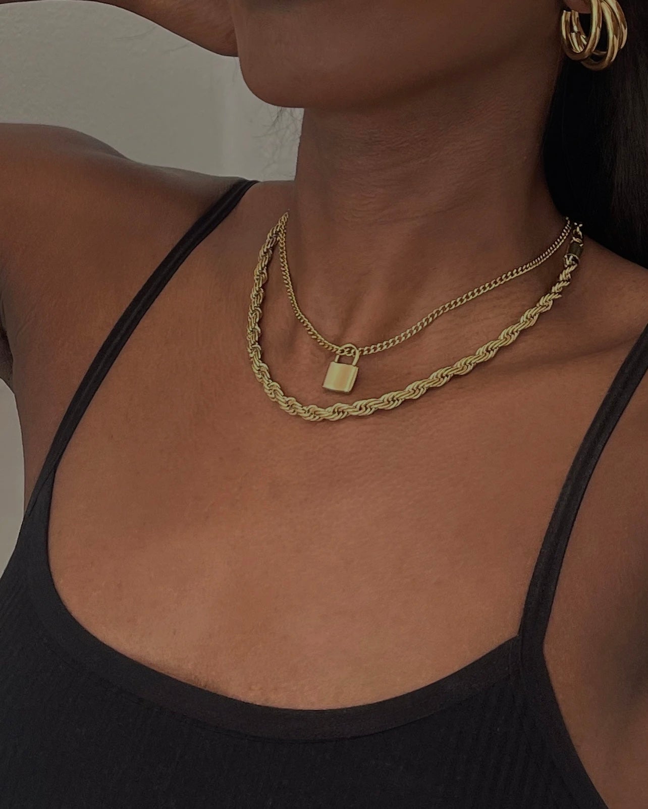 August - Gold Necklace