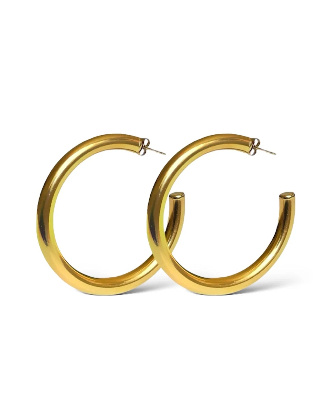 Khloe - Gold Hoop Earrings
