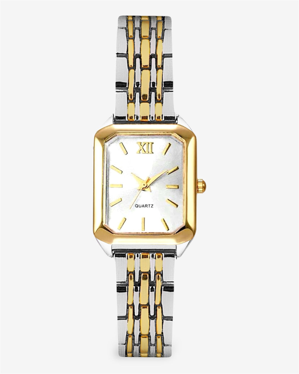 Milla | Two-Tone Watch | White