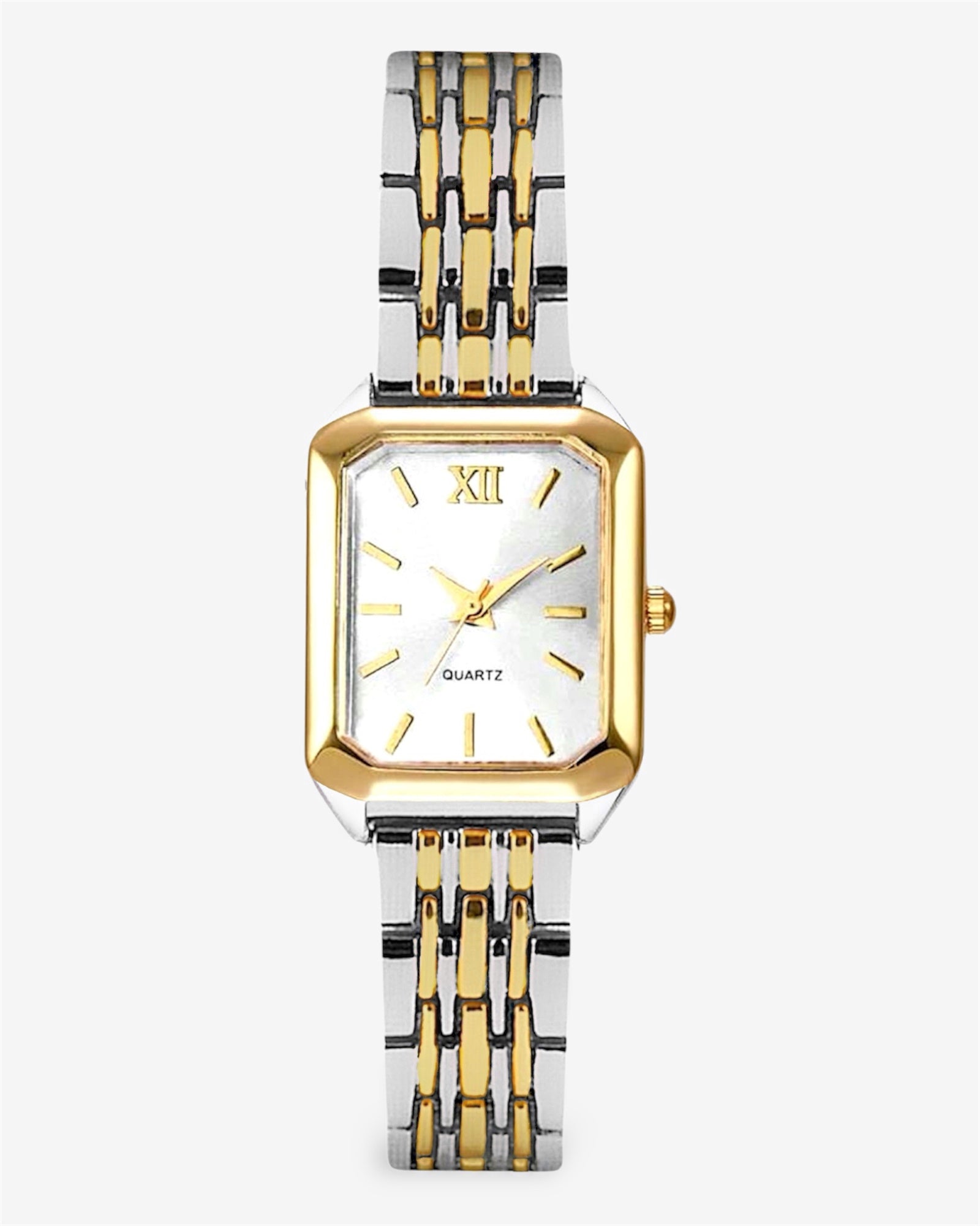Milla | Two-Tone Watch | White