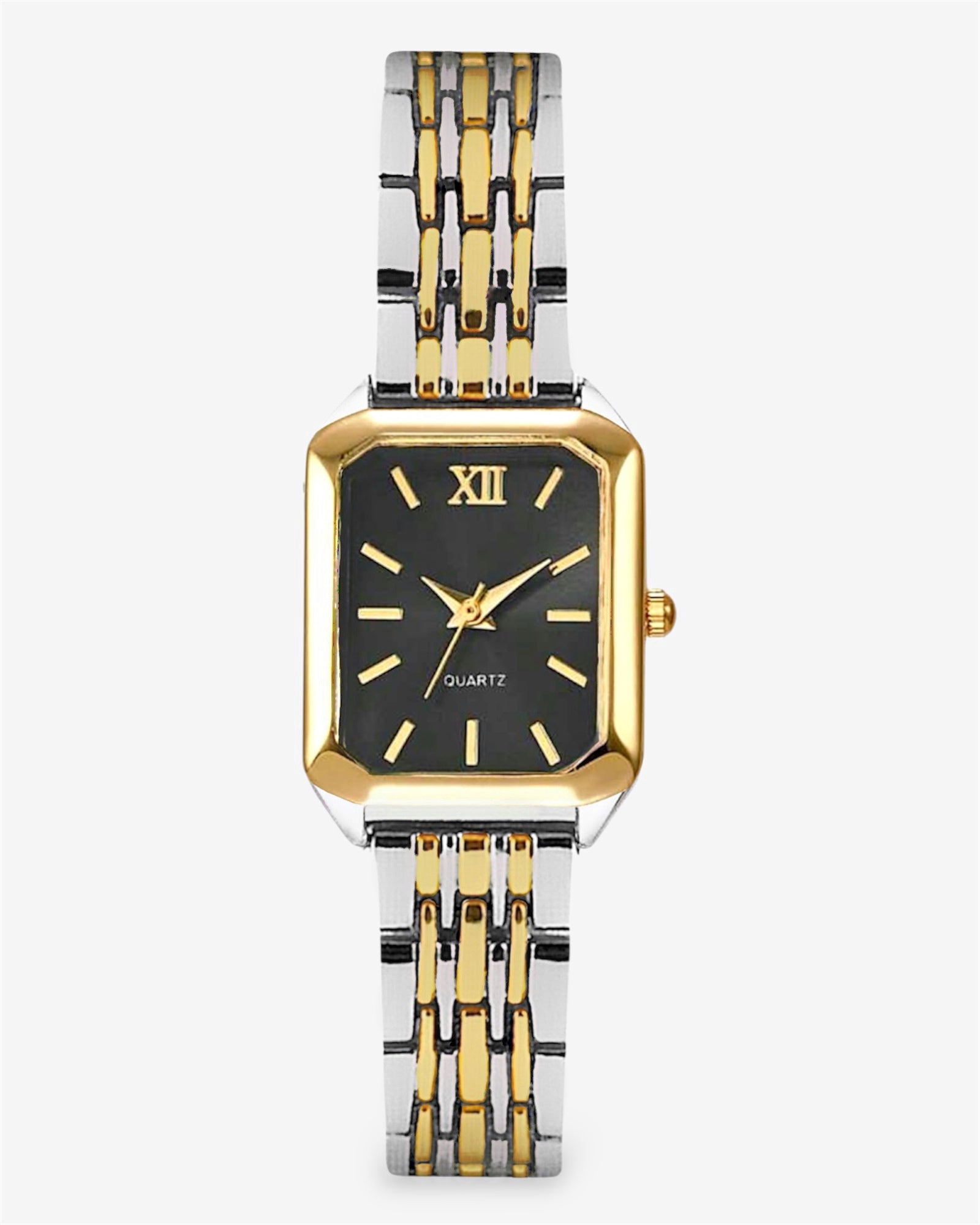 Milla | Two-Tone Watch | Black