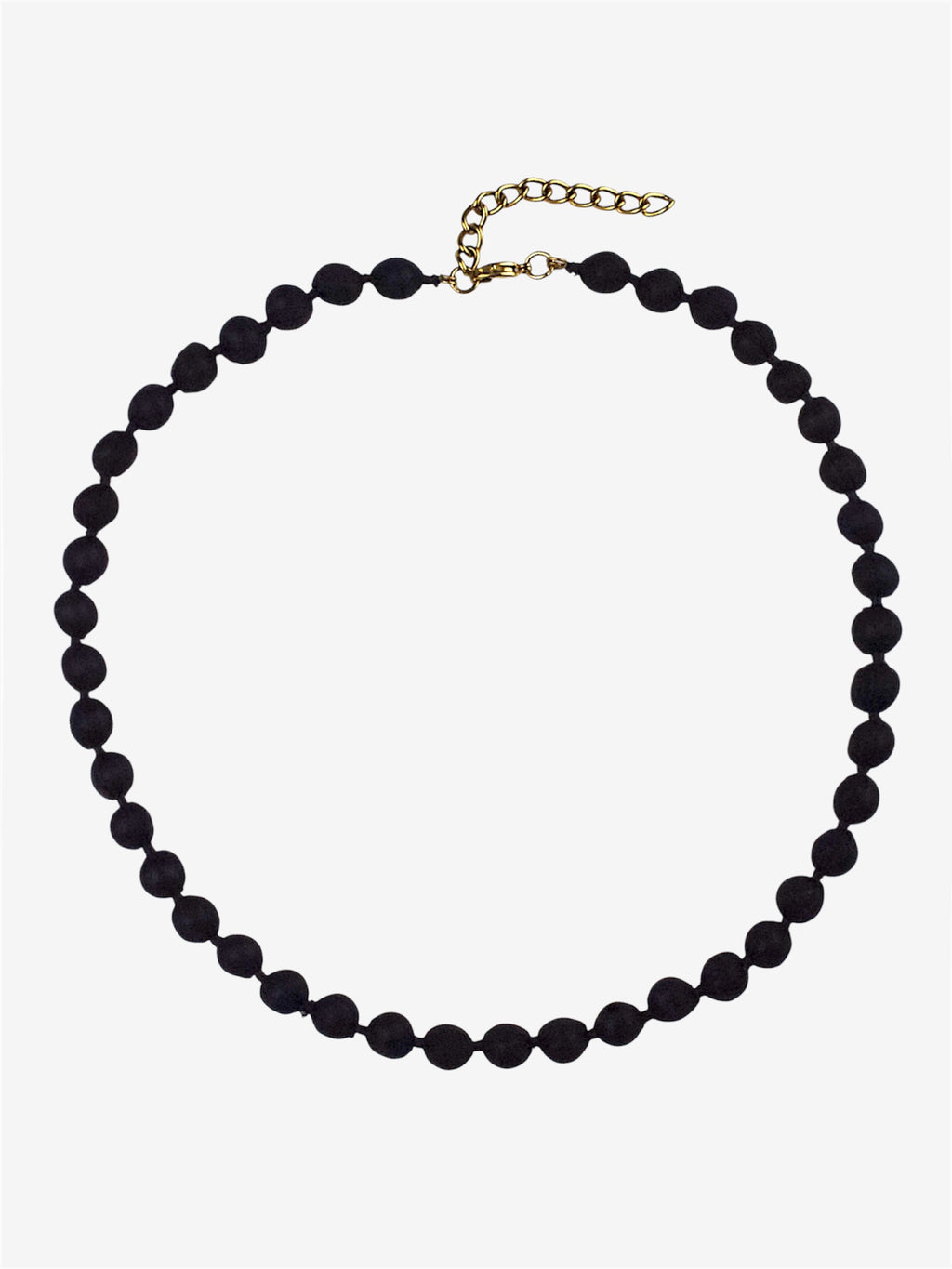 Doni｜Collier En Polyester Noir