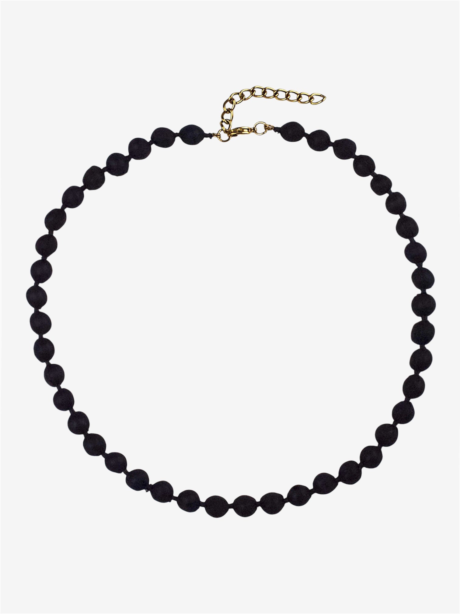 Doni｜Collier En Polyester Noir