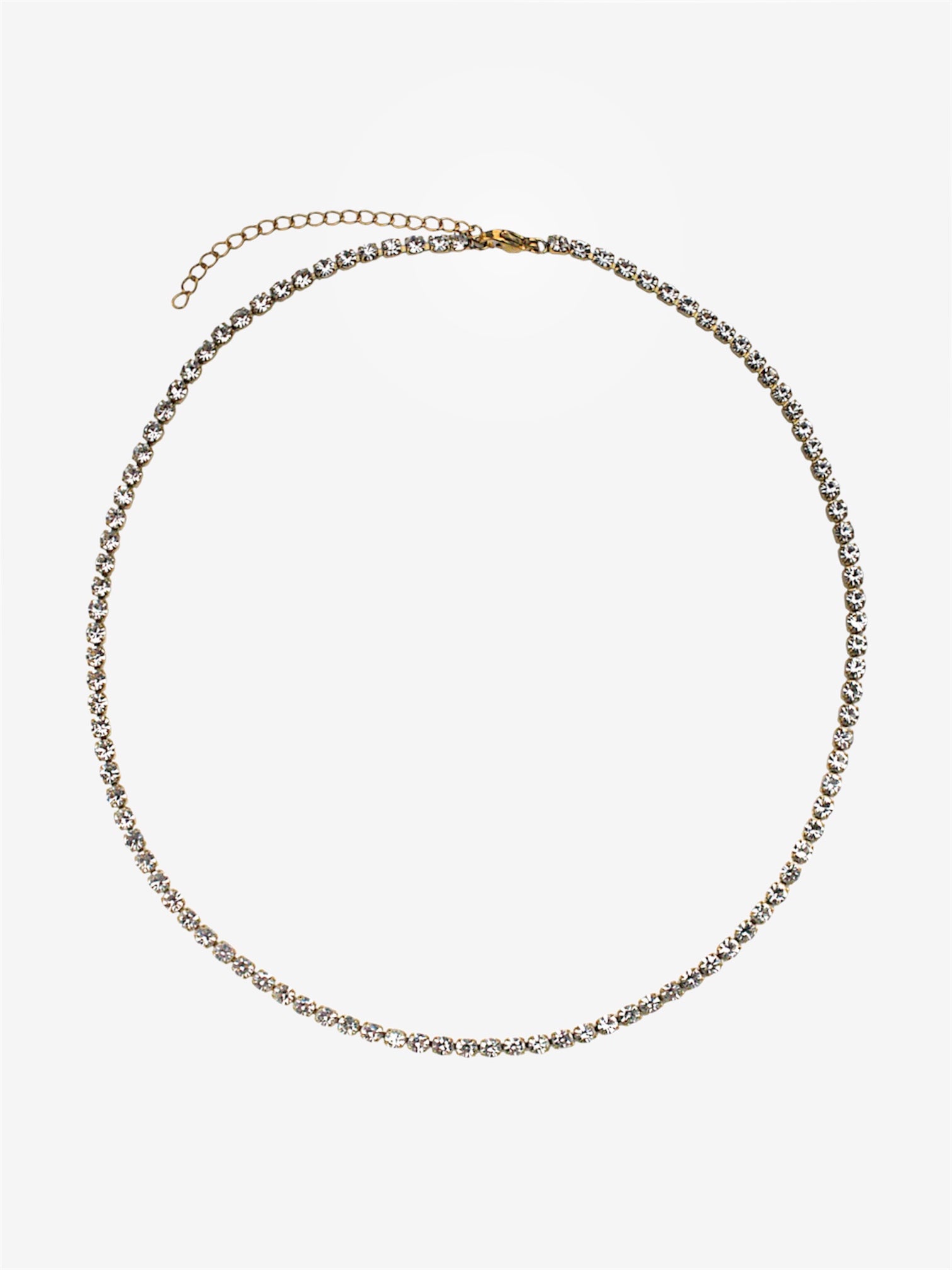 Nara｜Gold Tennis Necklace