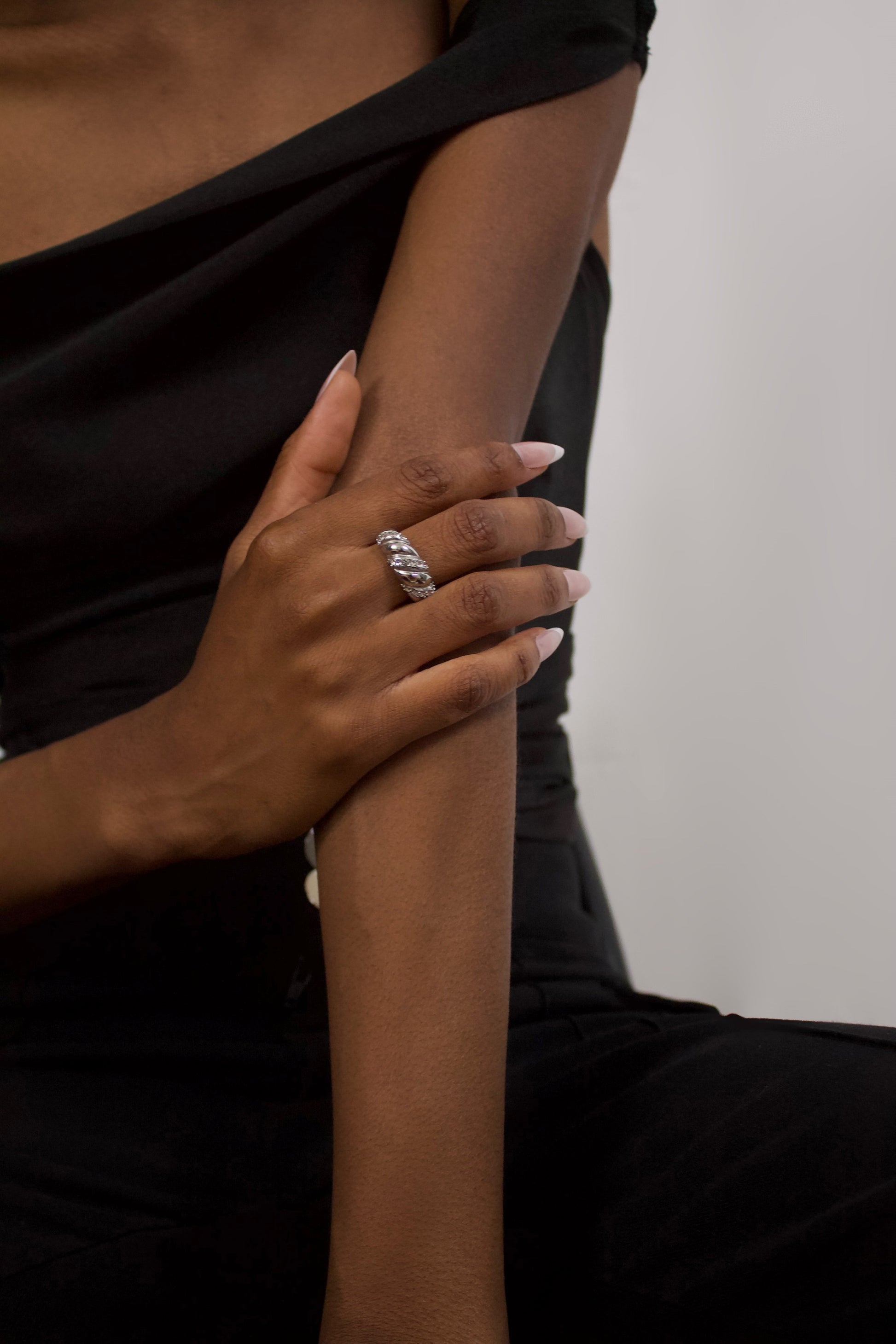 Hazel - Bague Argentée